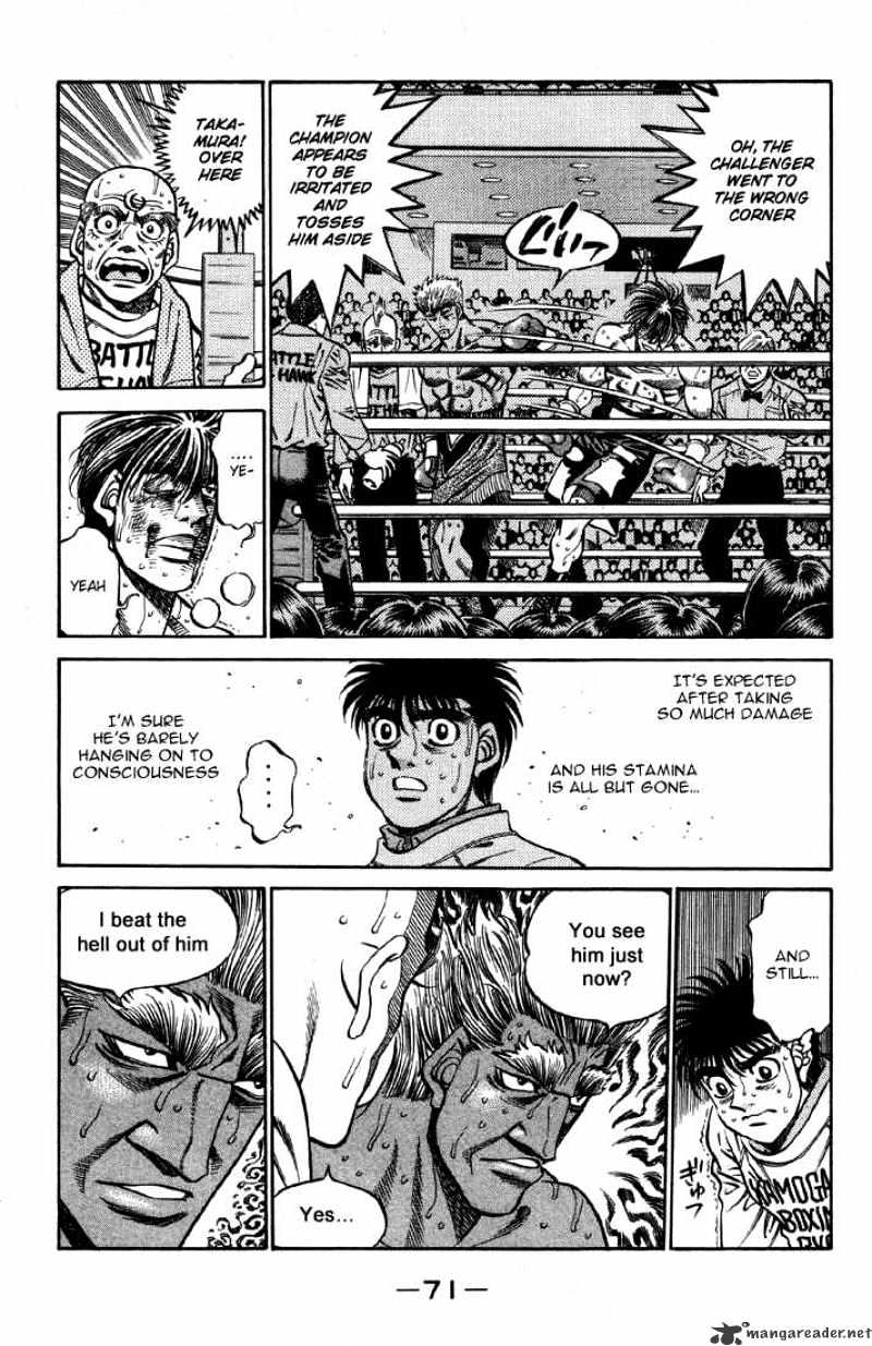 Hajime no Ippo: Fighting Spirit, Chapter 392 image 05